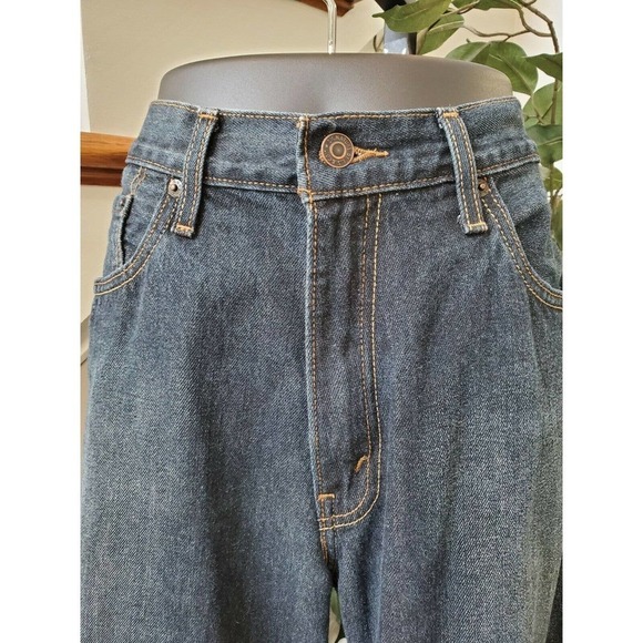 Levi's Signature Men's Blue Denim 100% Cotton Relaxed Fit Jeans Size 34/30 - Picture 3 of 11